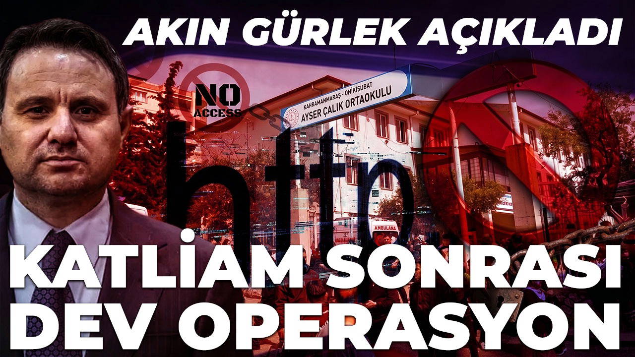 Bakan Gürlek açıkladı... Okul saldırıları soruşturmasında dev operasyon: 95 gözaltı!