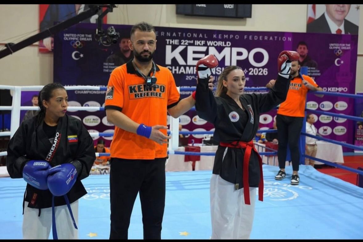 22. Dünya Kempo Şampiyonası’nda Ayşenur Gürbüz rüzgârı