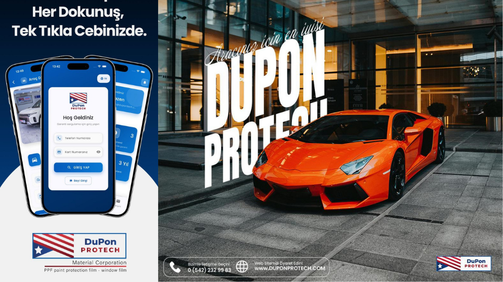 Dupon Protech PPF: Otomotiv Koruma Sektöründe Güç Gösterisi