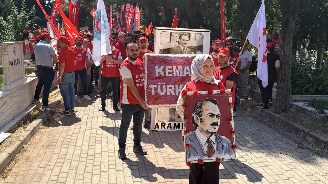 DİSK'in Kurucu Genel Başkanı Kemal Türkler, Suikastının 46. Yılında Anıldı