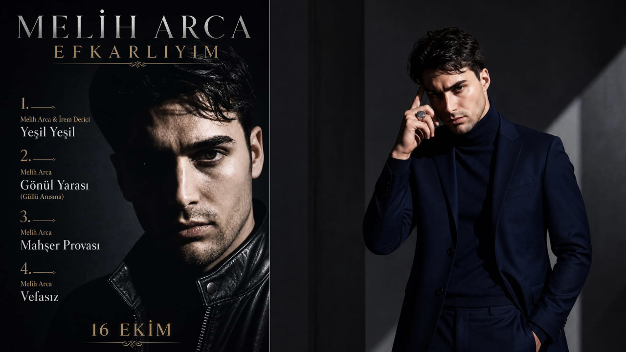 Melih Arca’dan Müzik Dünyasına “Efkârlı” Dokunuşu! Yeni Albüm 16 Ekim’de Geliyor