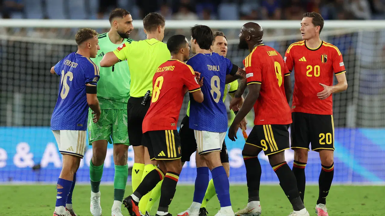İtalya-Belçika Maçında Ortalık Karıştı: Lukaku ile Donnarumma Burun Buruna Geldi
